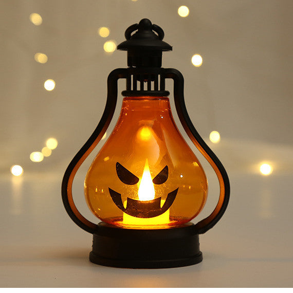 Halloween Decoration Led Electronic Candle Pumpkin-shaped Lights