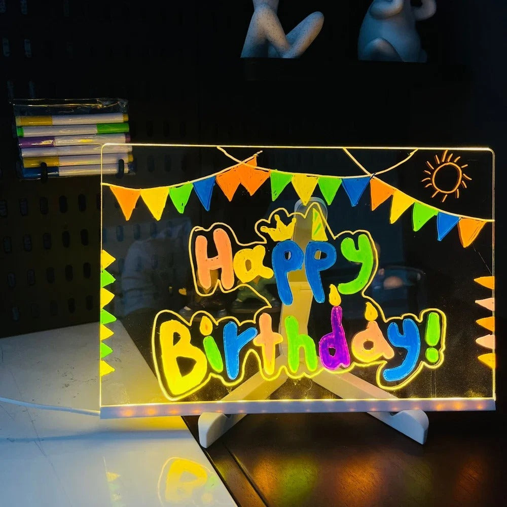 LED Note Board Night Light
