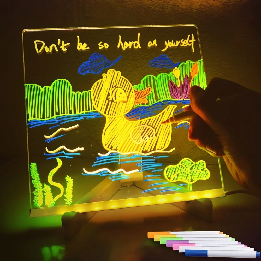 LED Note Board Night Light