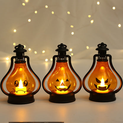 Halloween Decoration Led Electronic Candle Pumpkin-shaped Lights