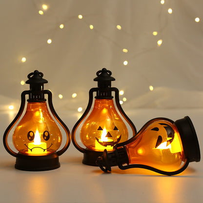 Halloween Decoration Led Electronic Candle Pumpkin-shaped Lights