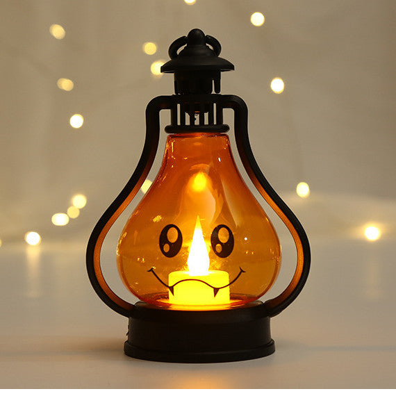 Halloween Decoration Led Electronic Candle Pumpkin-shaped Lights